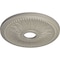 Ekena Millwork Bailey Ceiling Medallion (Fits Canopies up to 5 3/4"), 18"OD x 3 3/4"ID x 1 1/2"P, Pearl White CM18BIPWS - alternate 2
